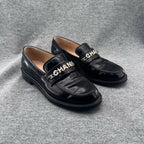Chanel Metal Black Loafers