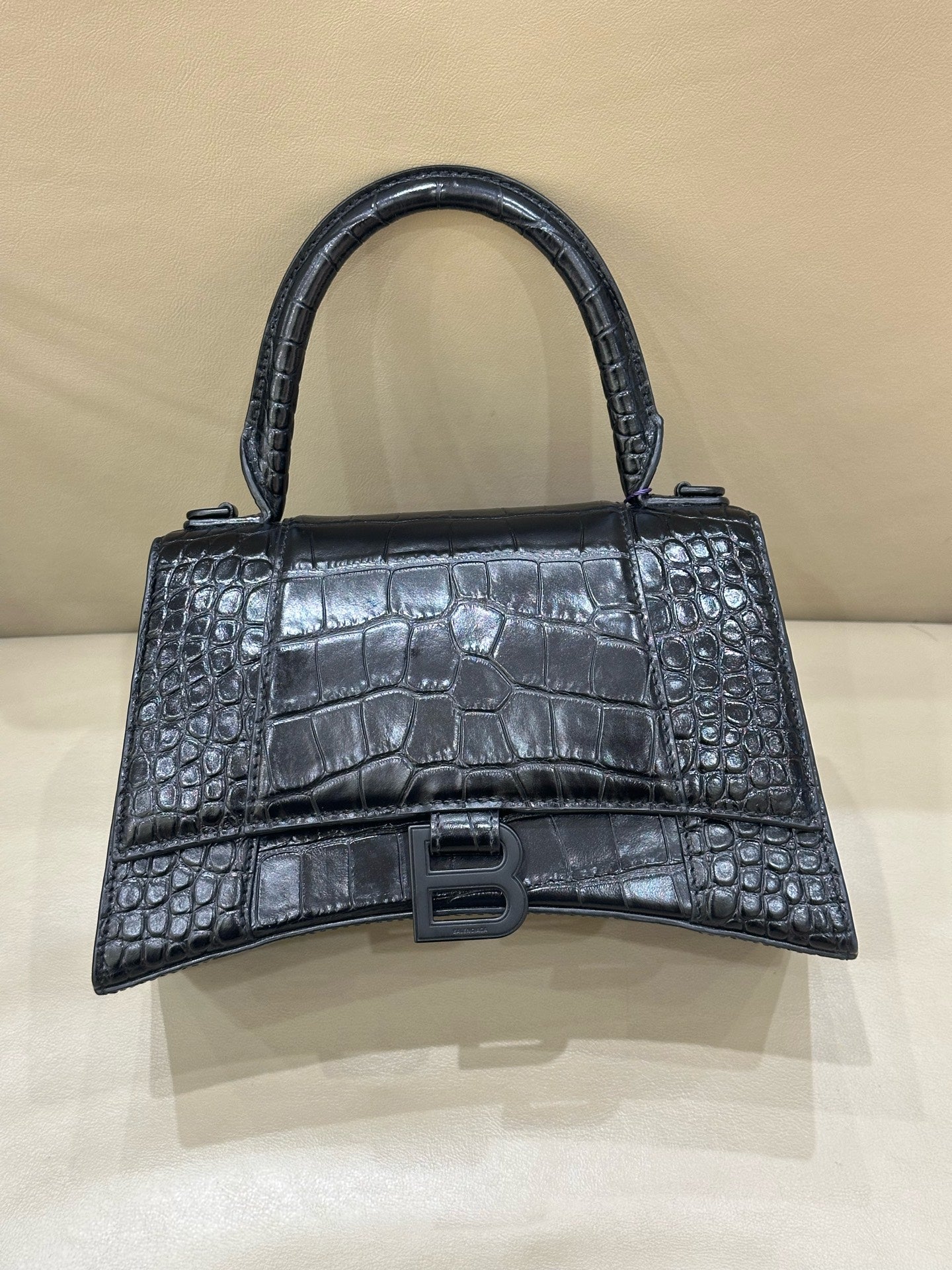 Balenciaga HOURGLASS Black 22.9 cm long x 14.0 cm high x 9.9 cm wide 5935461LR671000