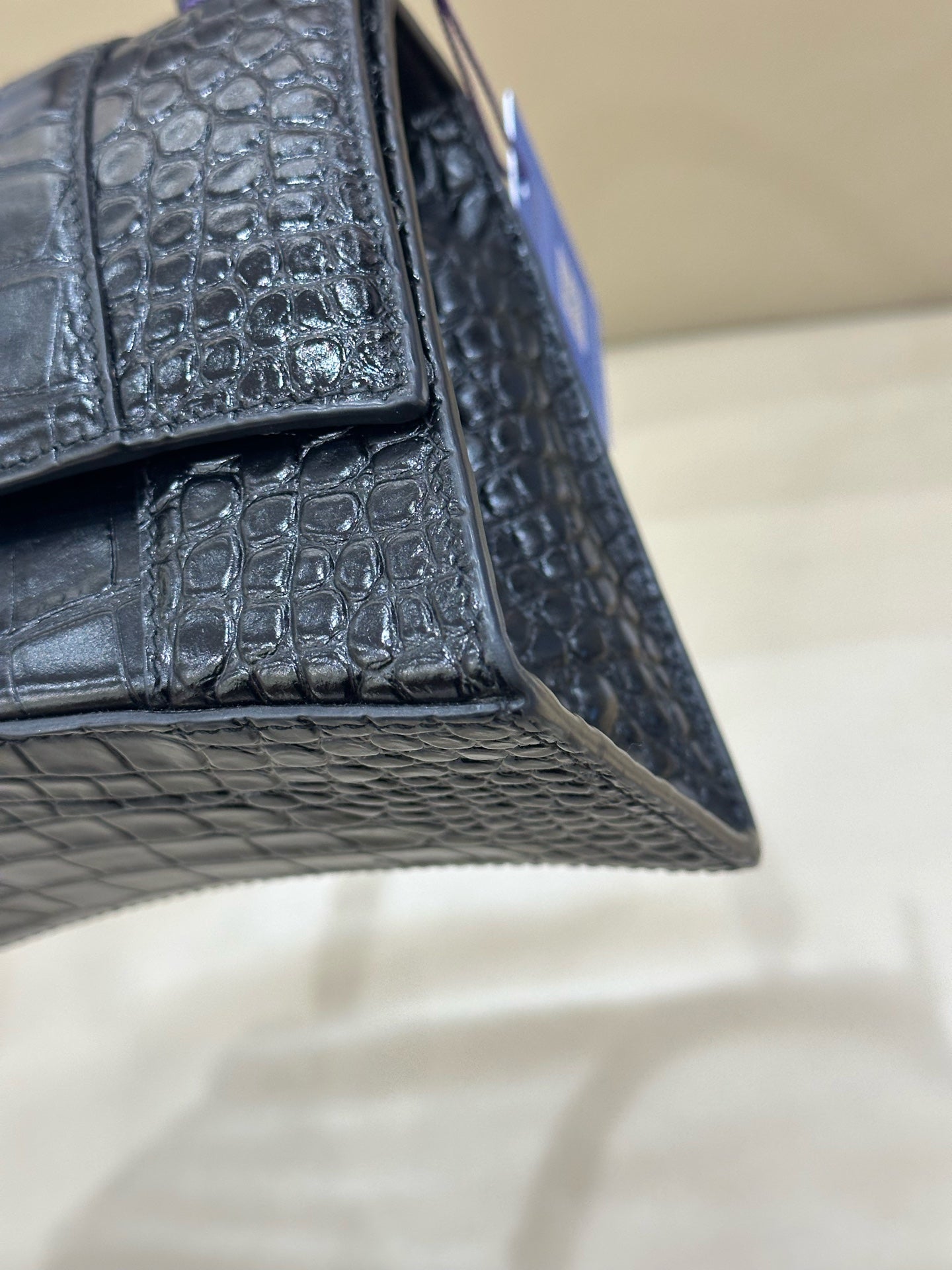 Balenciaga HOURGLASS Black 22.9 cm long x 14.0 cm high x 9.9 cm wide 5935461LR671000