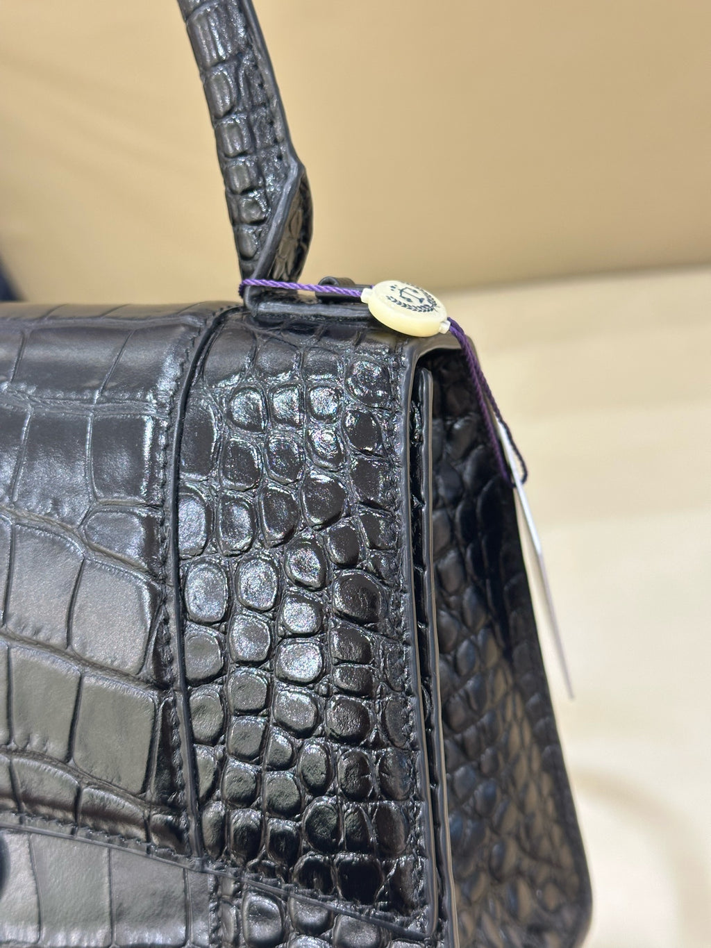 Balenciaga HOURGLASS Black 22.9 cm long x 14.0 cm high x 9.9 cm wide 5935461LR671000