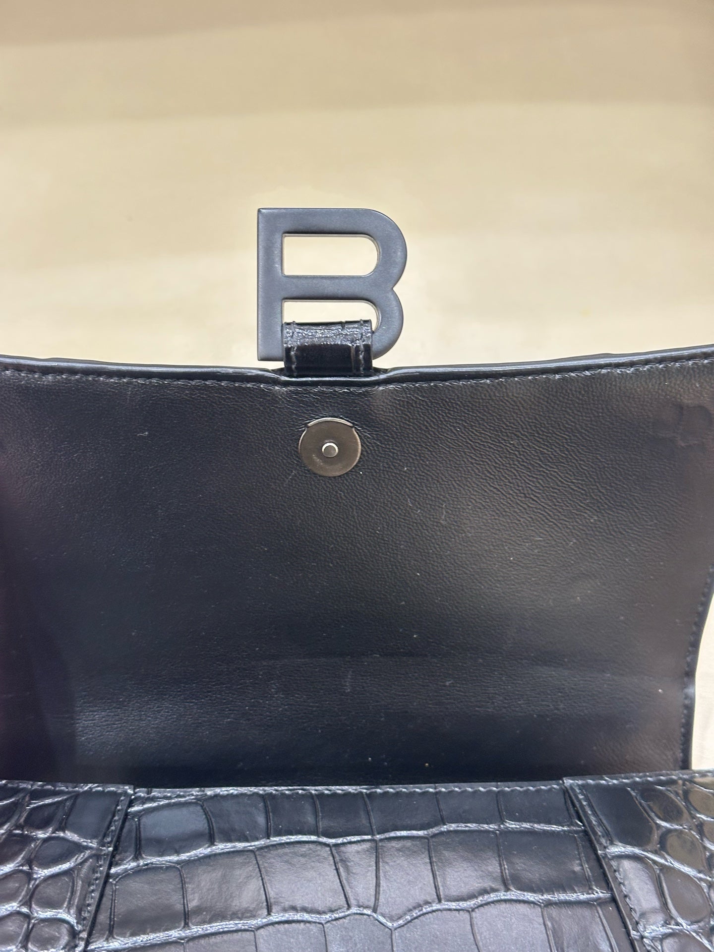 Balenciaga HOURGLASS Black 22.9 cm long x 14.0 cm high x 9.9 cm wide 5935461LR671000