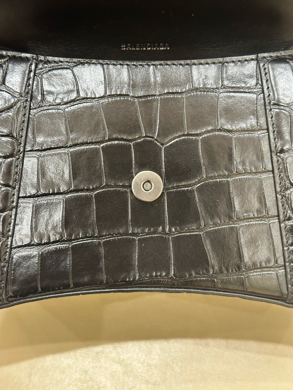 Balenciaga HOURGLASS Black 22.9 cm long x 14.0 cm high x 9.9 cm wide 5935461LR671000