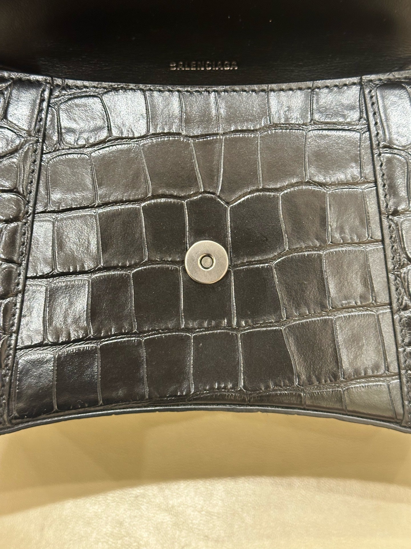 Balenciaga HOURGLASS Black 22.9 cm long x 14.0 cm high x 9.9 cm wide 5935461LR671000