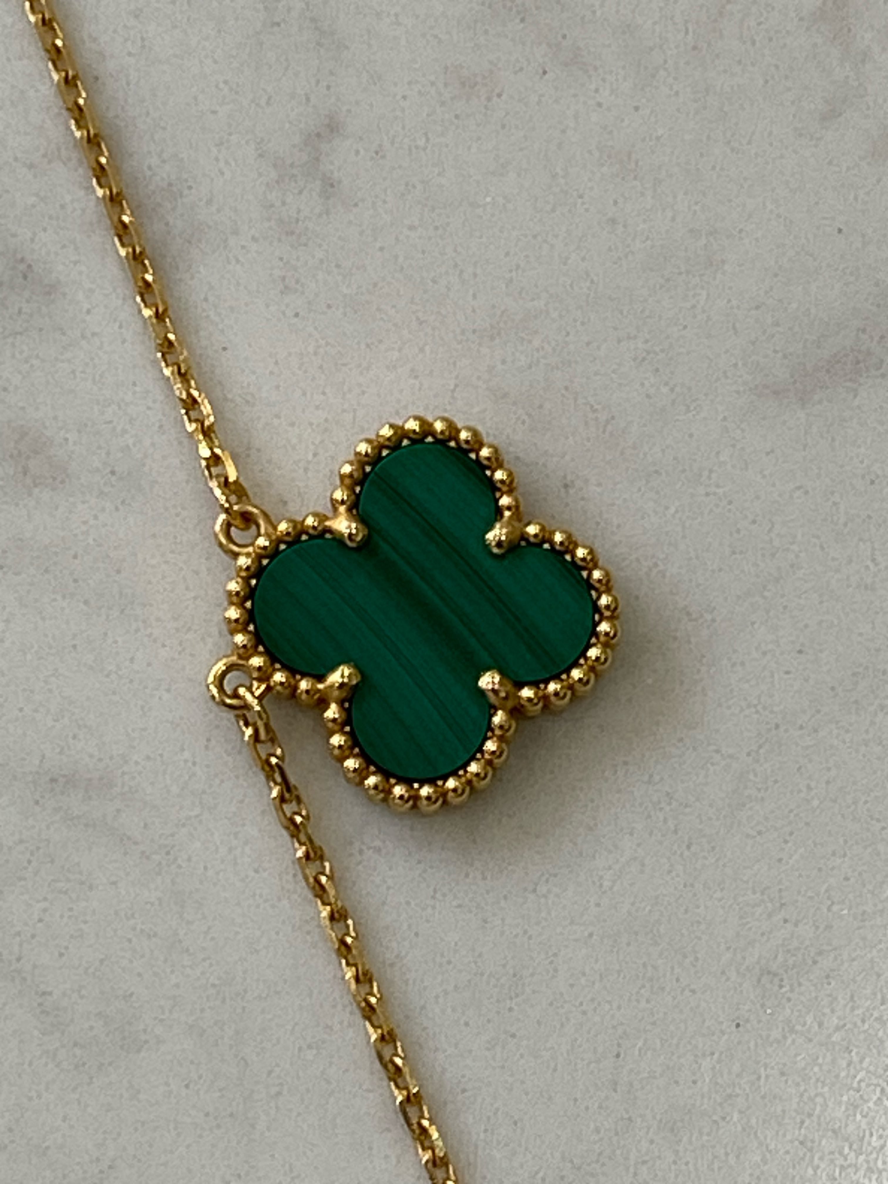 Van Cleef & Arpels Green Necklace