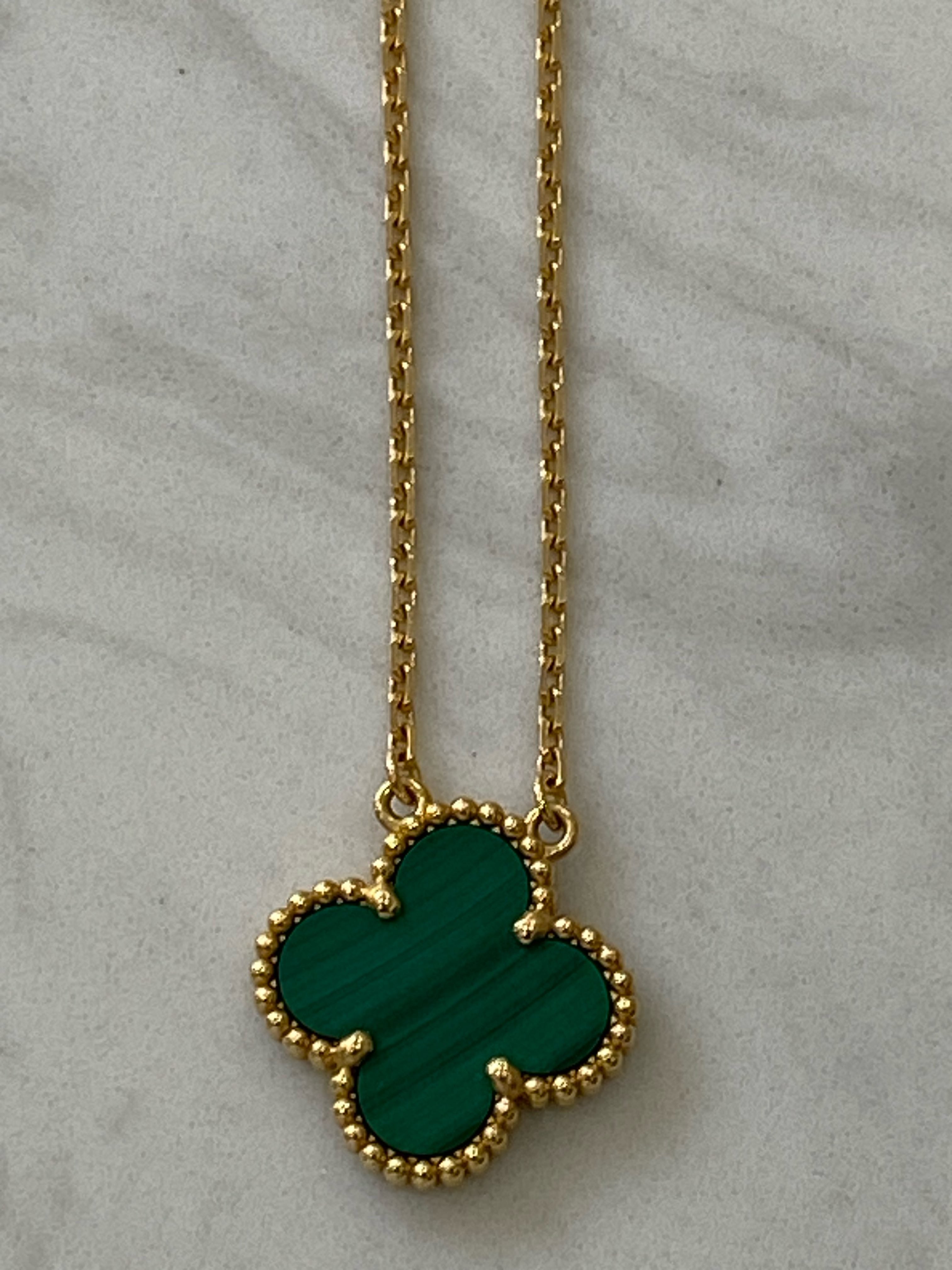 Van Cleef & Arpels Green Necklace