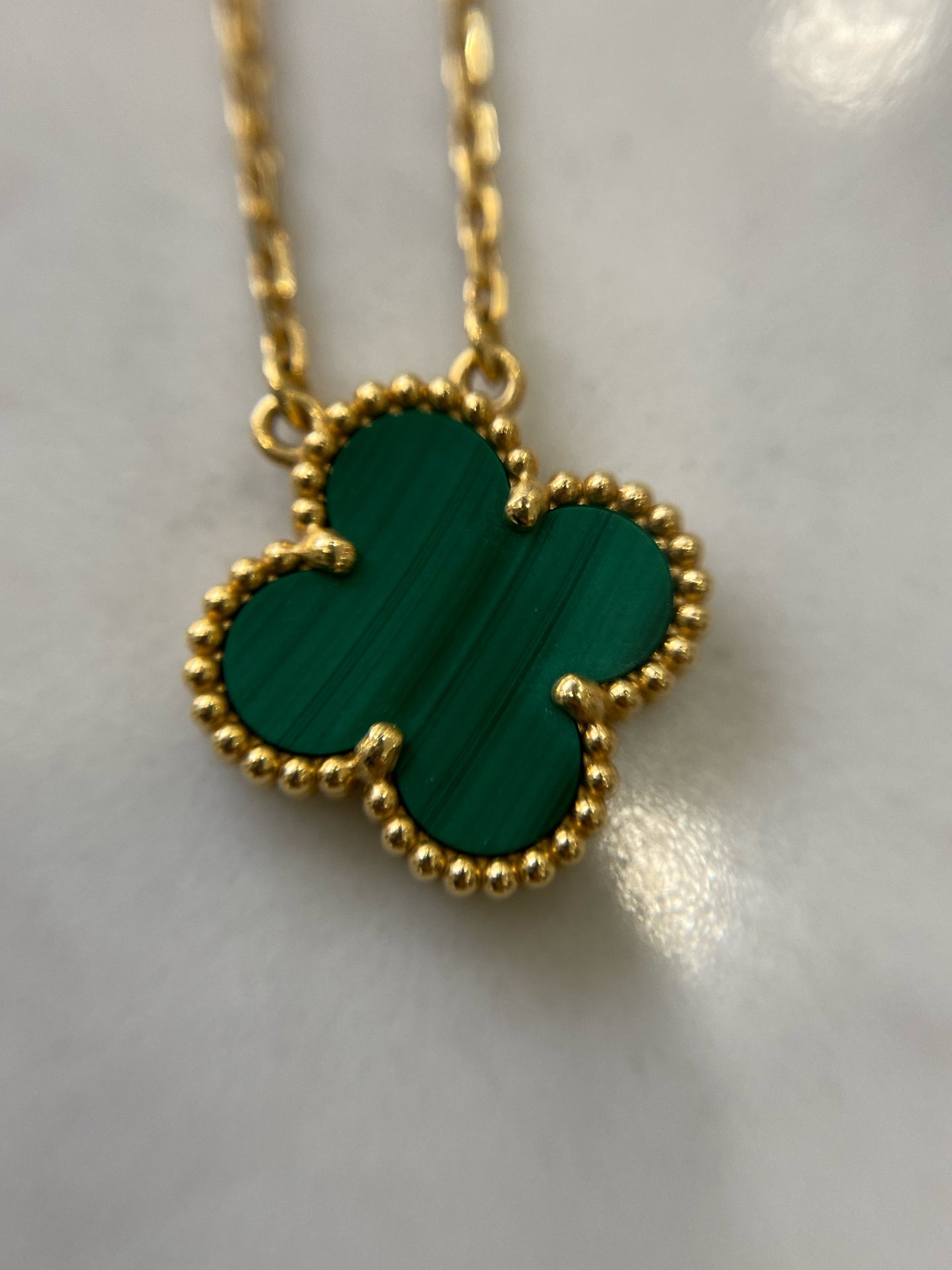 Van Cleef & Arpels Green Necklace