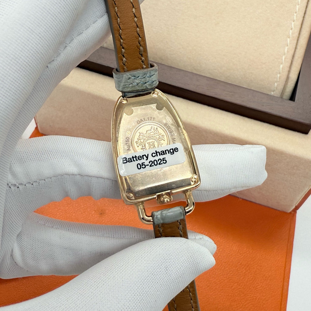 Hermes Gray Quartz watch