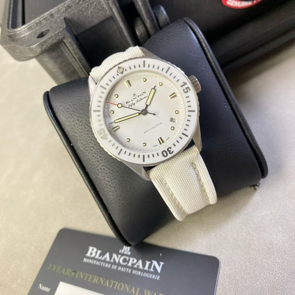 Blancpain Fifty fathoms Automatic (self-winding) watch 38.00 millimeters 5100-1127-W52A