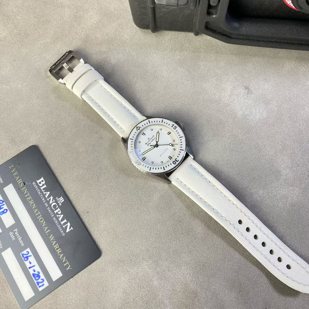 Blancpain Fifty fathoms Automatic (self-winding) watch 38.00 millimeters 5100-1127-W52A