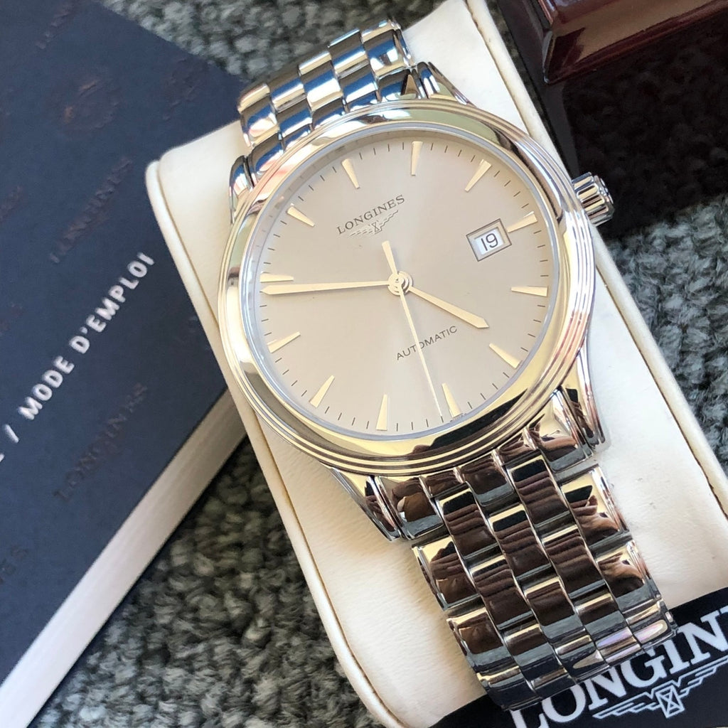 Longines Longines Military Flag Collection Gray Automatic (self-winding) watch 40.00mm L4.984.4.72.6