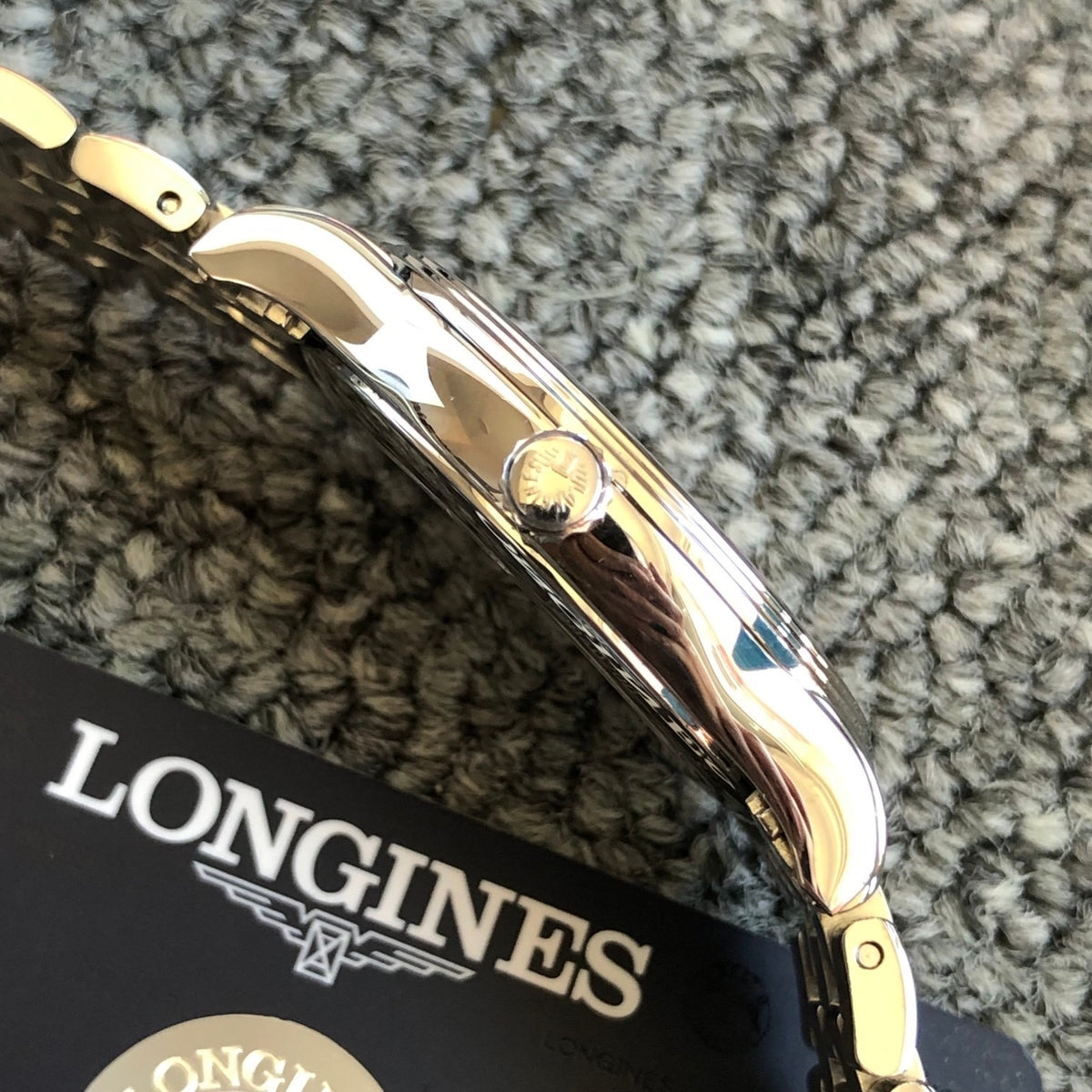 Longines Longines Military Flag Collection Gray Automatic (self-winding) watch 40.00mm L4.984.4.72.6