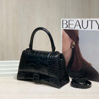Balenciaga HOURGLASS Black 22.9 cm long x 14.0 cm high x 9.9 cm wide 5935461LR671000