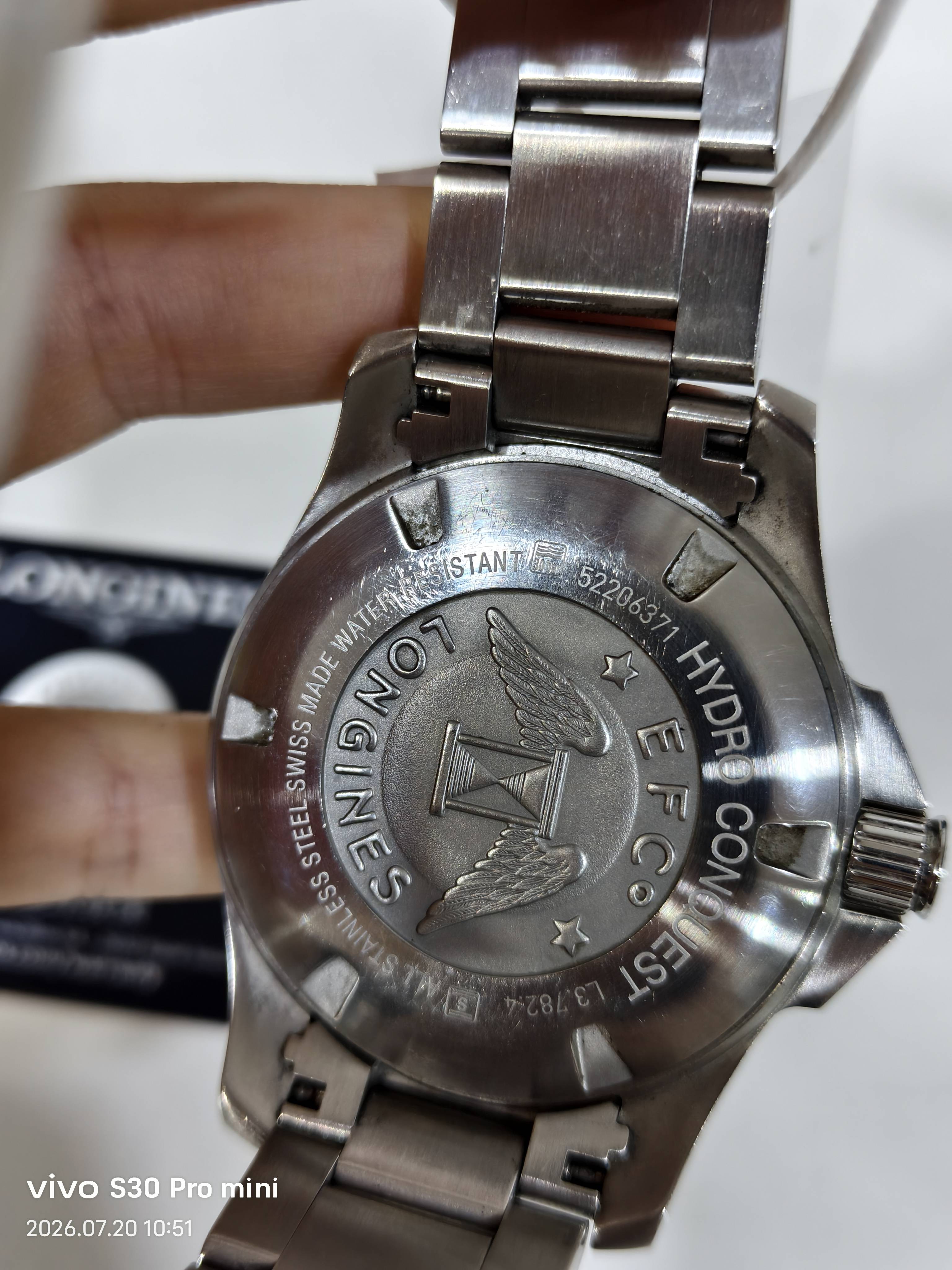 Longines Conquest Diving Series Mechanical watch 43.00mm L3.782.4.76.6
