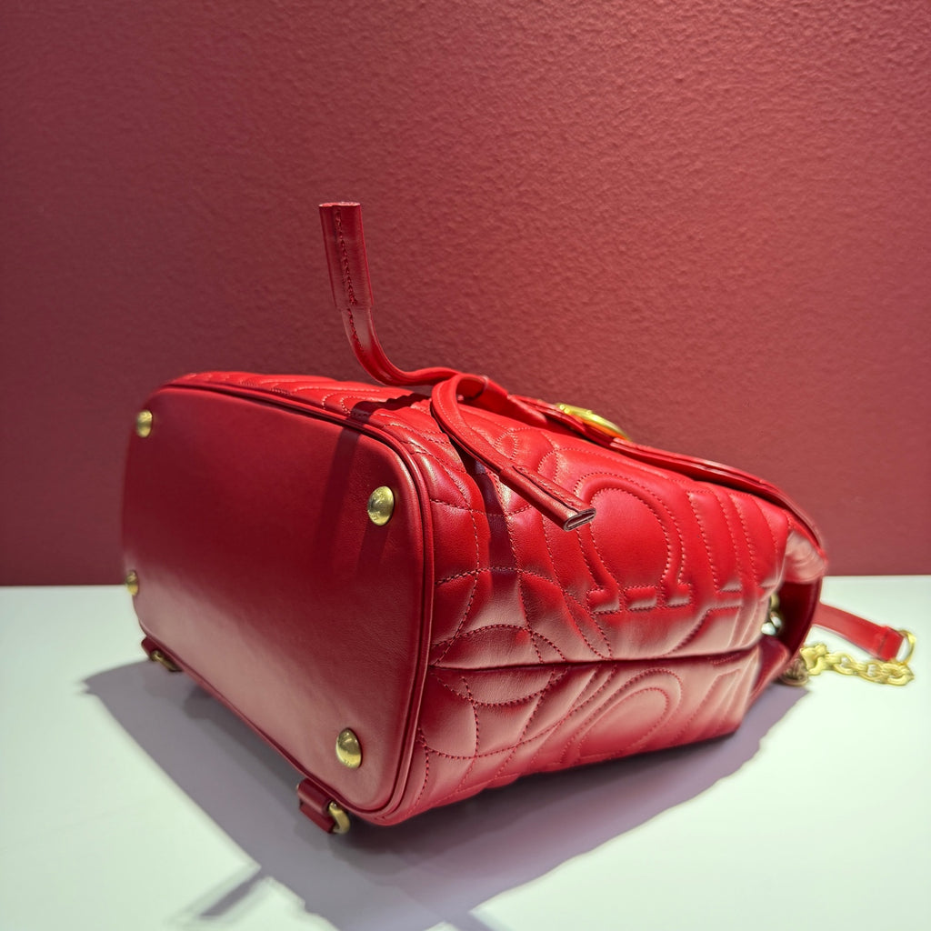 FERRAGAMO/菲拉格慕 Red Backpack