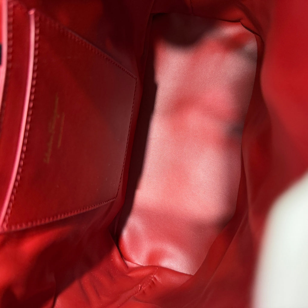 FERRAGAMO/菲拉格慕 Red Backpack