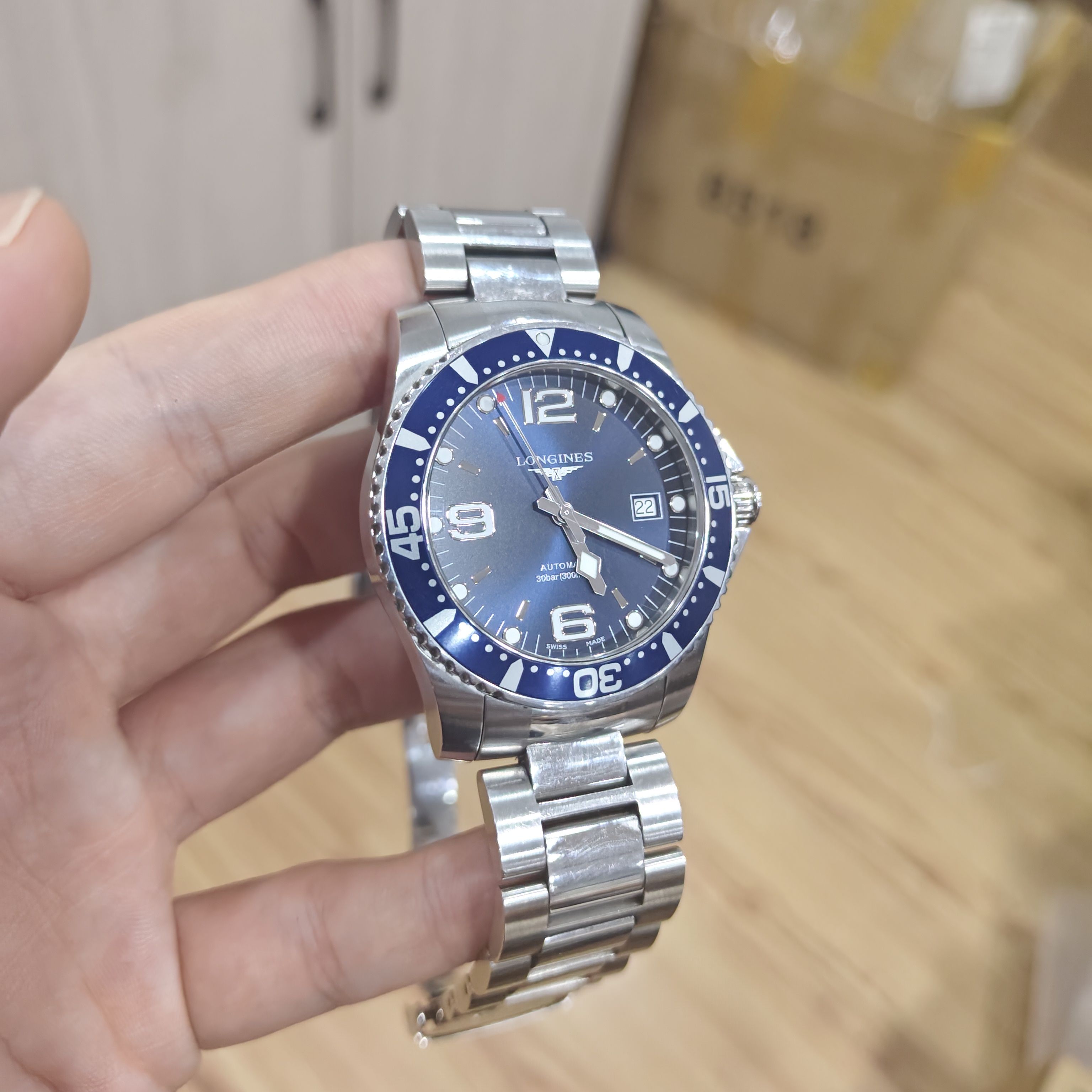 Longines Conquest Diving Series Mechanical watch 41.00mm L3.742.4.96.6