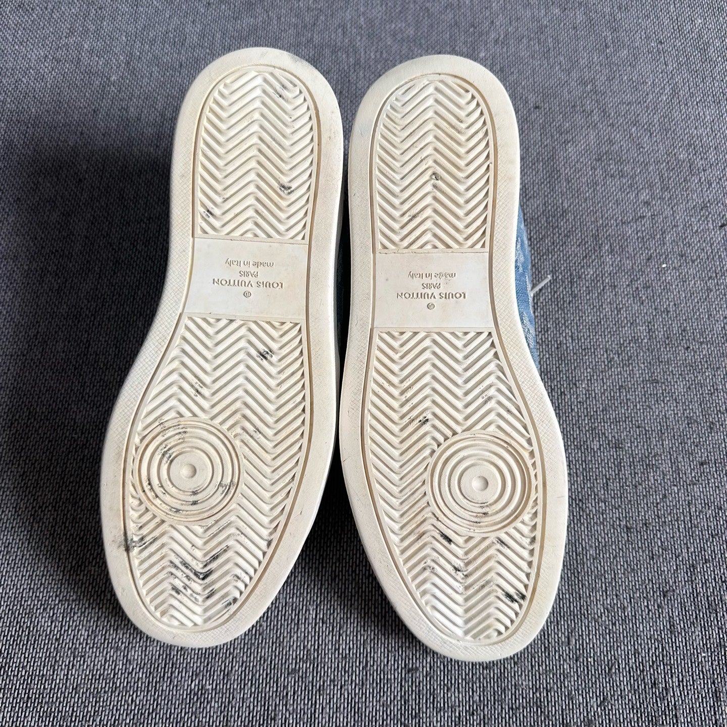 Louis Vuitton Denim Skate shoes