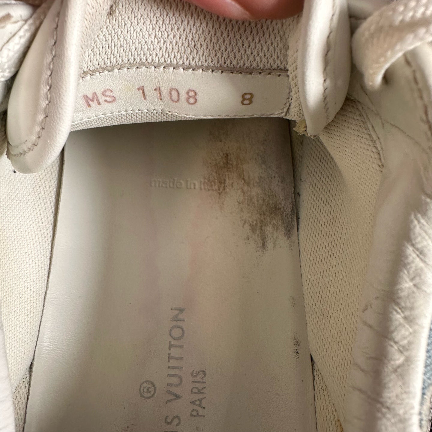 Louis Vuitton Denim Skate shoes