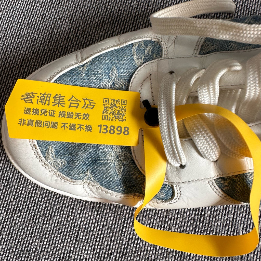 Louis Vuitton Denim Skate shoes