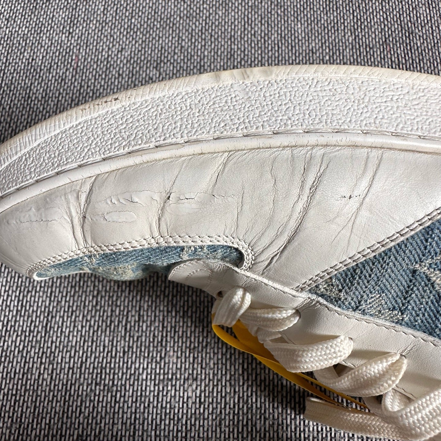 Louis Vuitton Denim Skate shoes