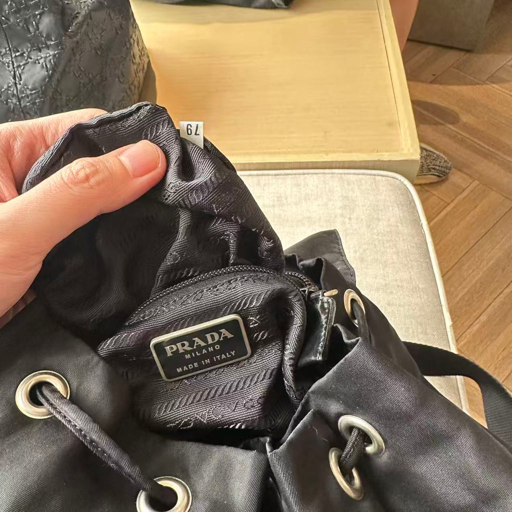 Prada Black Backpack