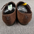 Louis Vuitton Alcantara Brown