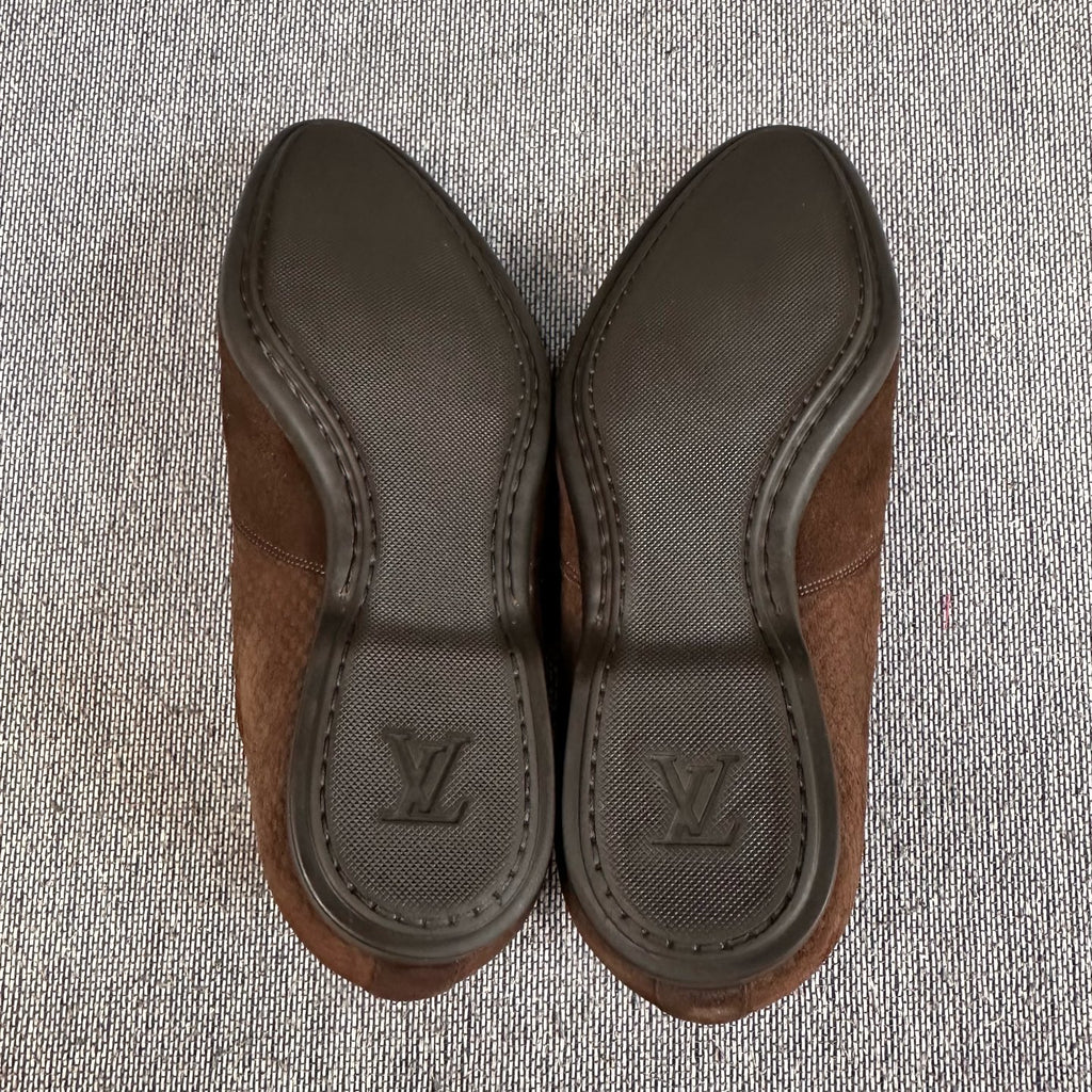 Louis Vuitton Alcantara Brown