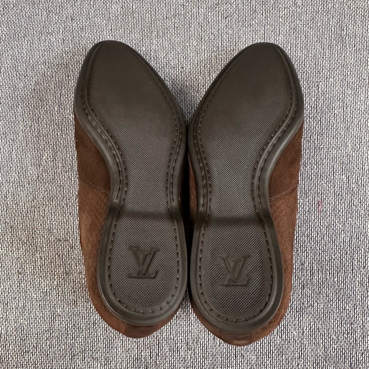 Louis Vuitton Alcantara Brown