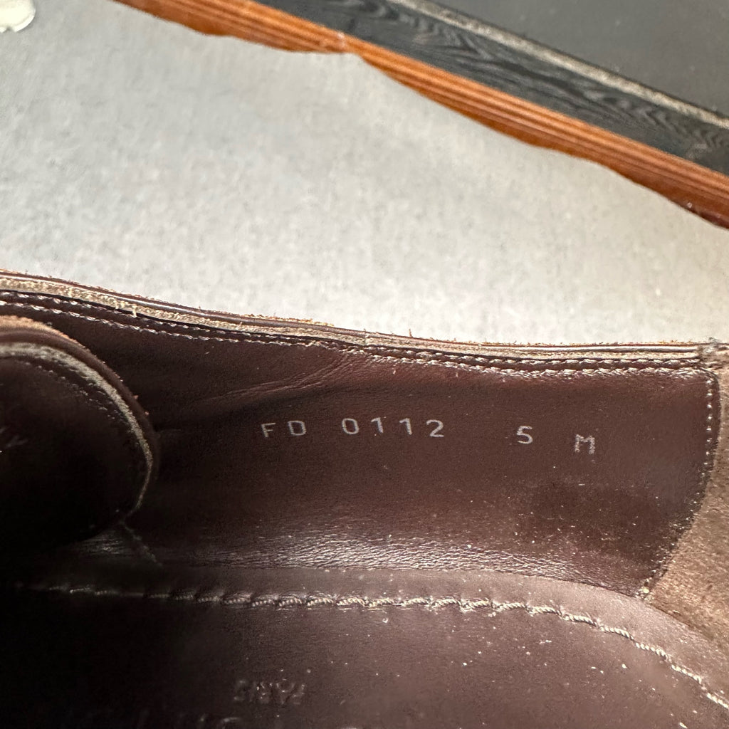 Louis Vuitton Alcantara Brown