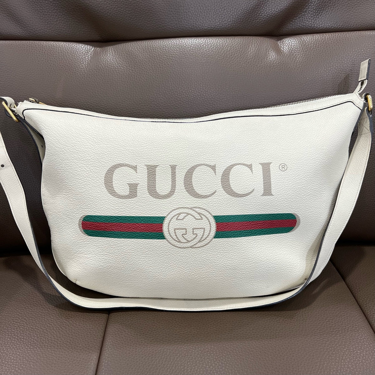 Gucci White Shoulder Bag