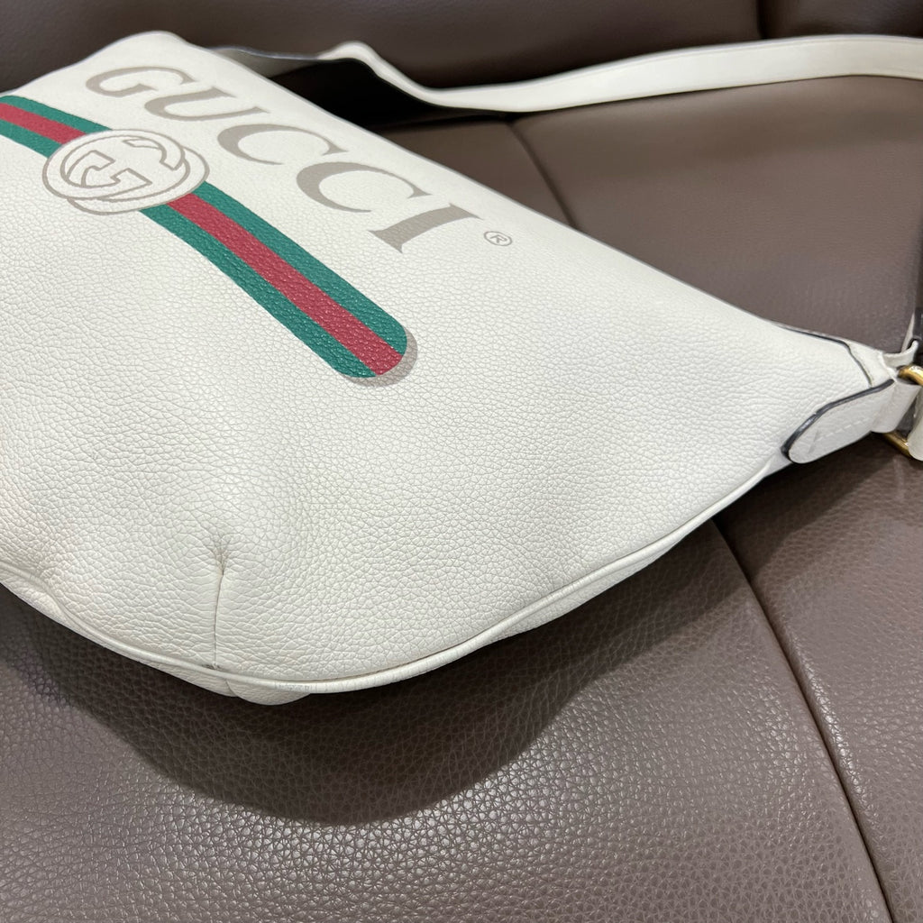 Gucci White Shoulder Bag