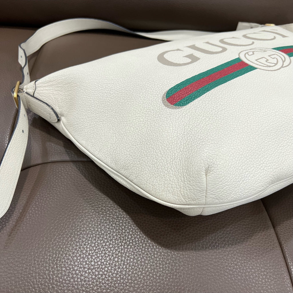 Gucci White Shoulder Bag