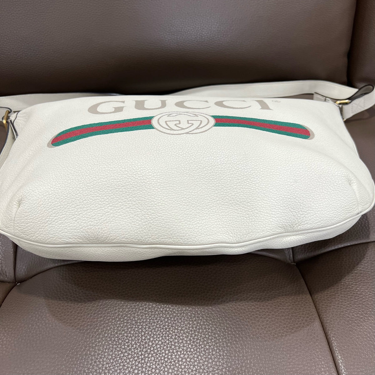 Gucci White Shoulder Bag