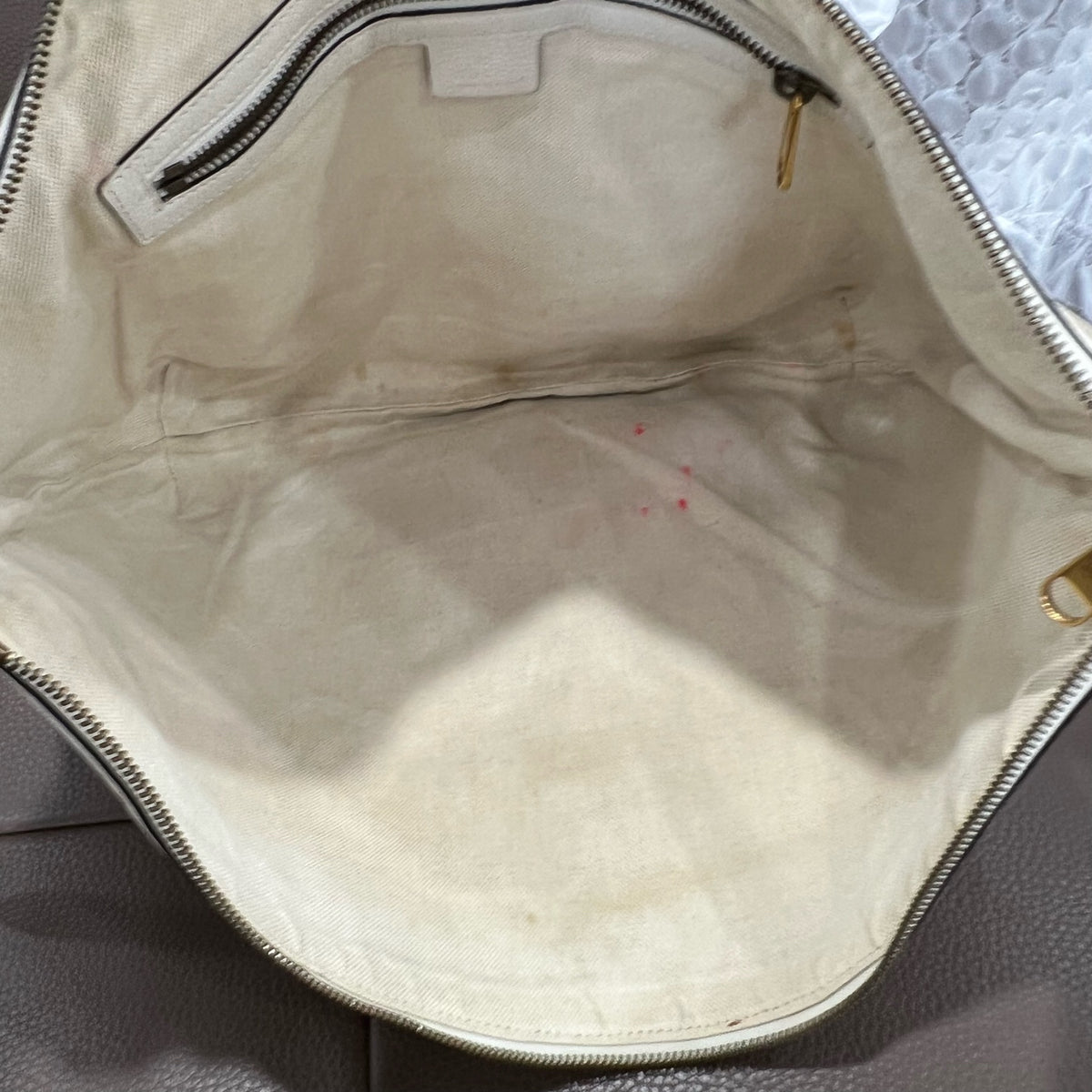 Gucci White Shoulder Bag