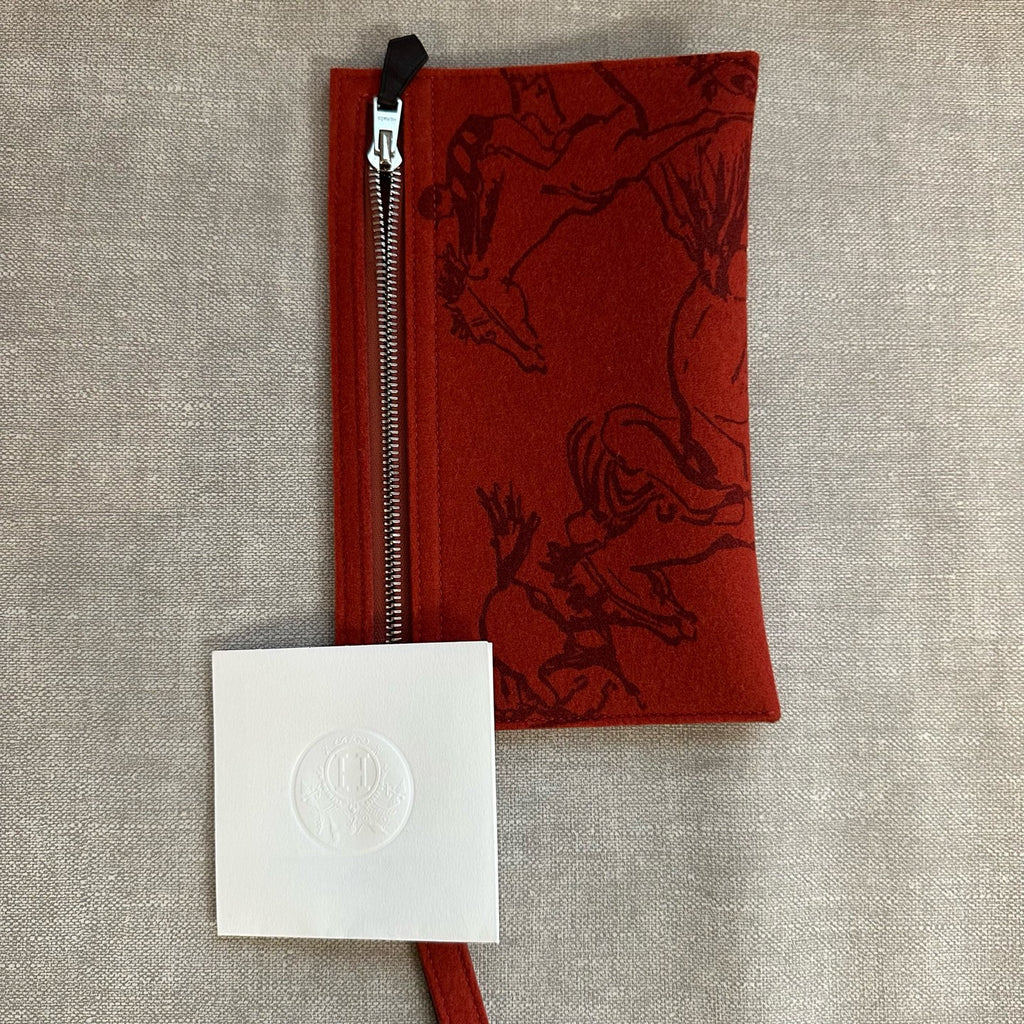 Hermes Felt Tote