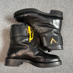 Louis Vuitton Metal Black Lita boots