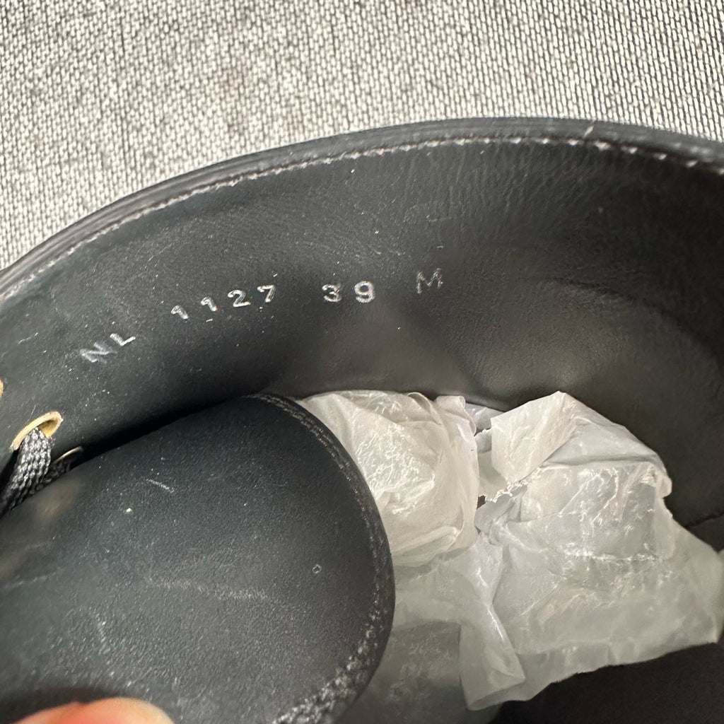 Louis Vuitton Metal Black Lita boots