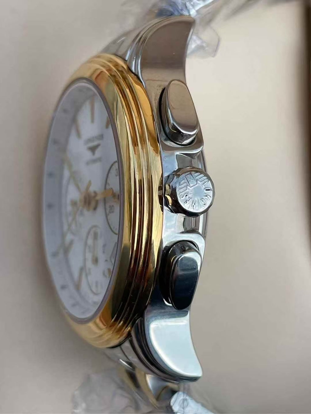 Longines Elegance White Automatic (self-winding) watch 39 millimeters L4.803.3.22.7