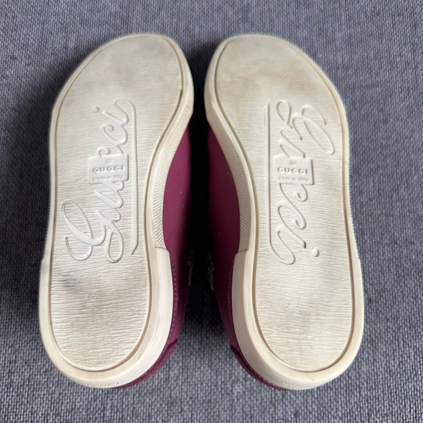 Gucci Red Skate shoes