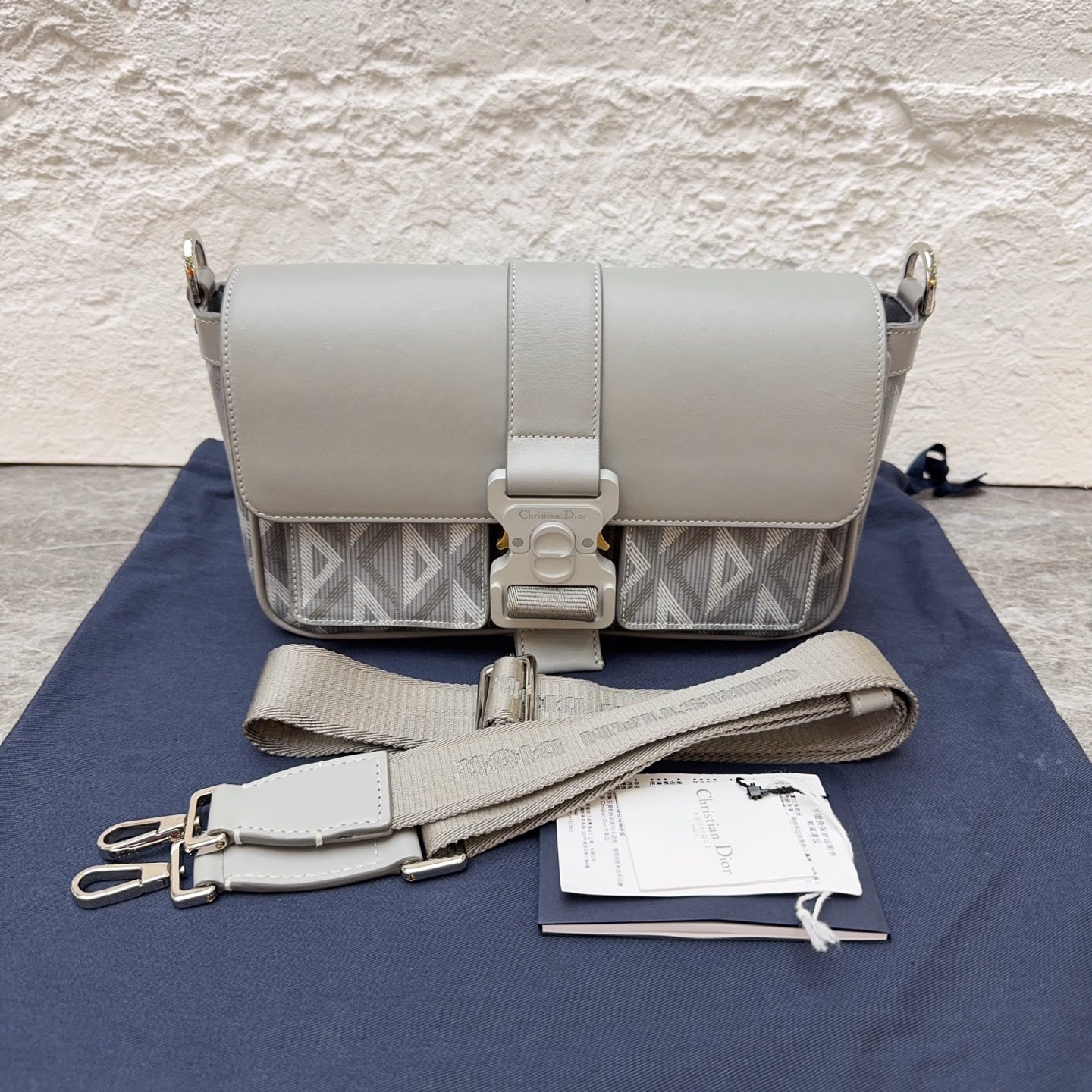 Dior Gray Crossbody