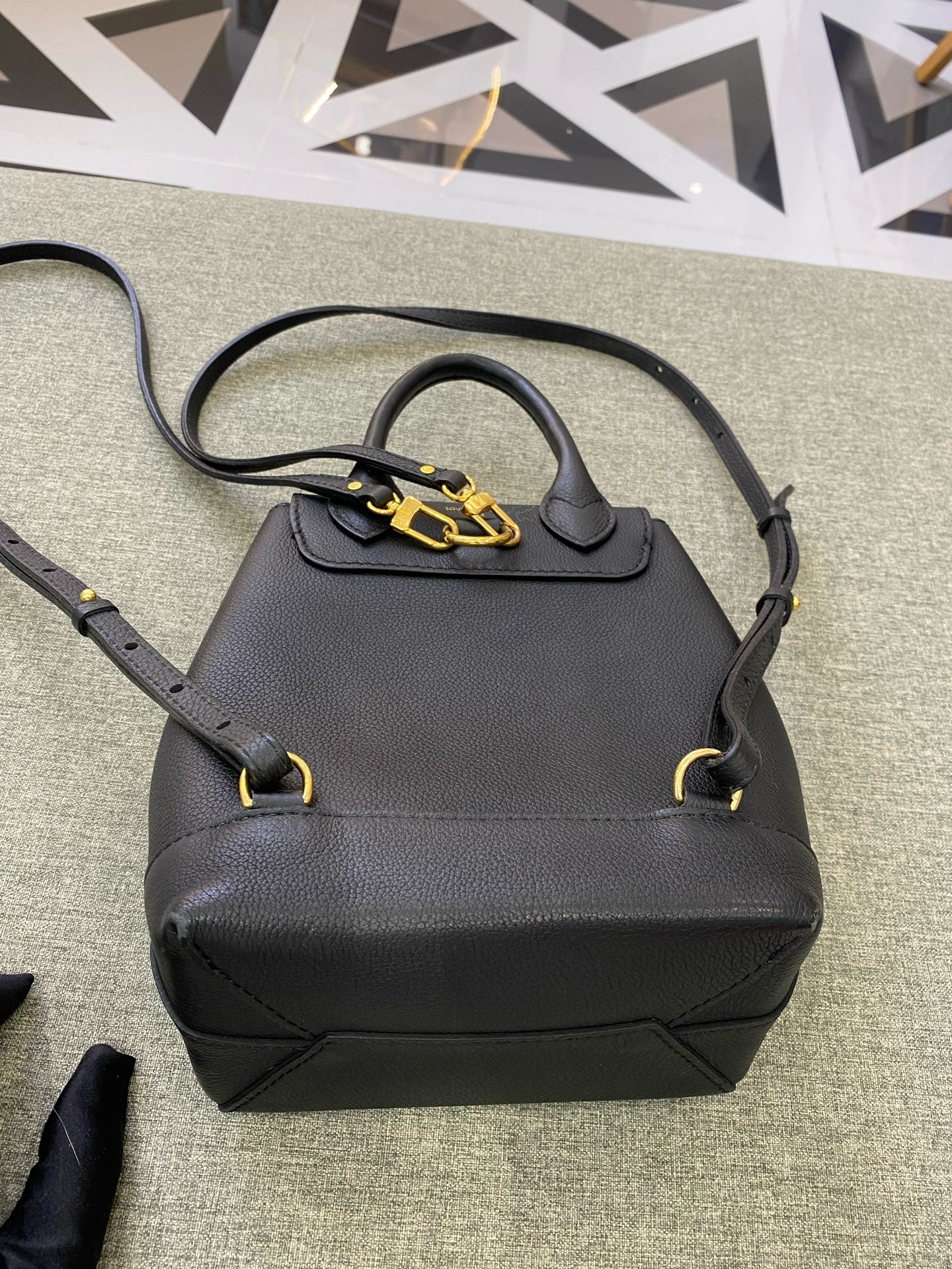 Louis Vuitton Black Backpack