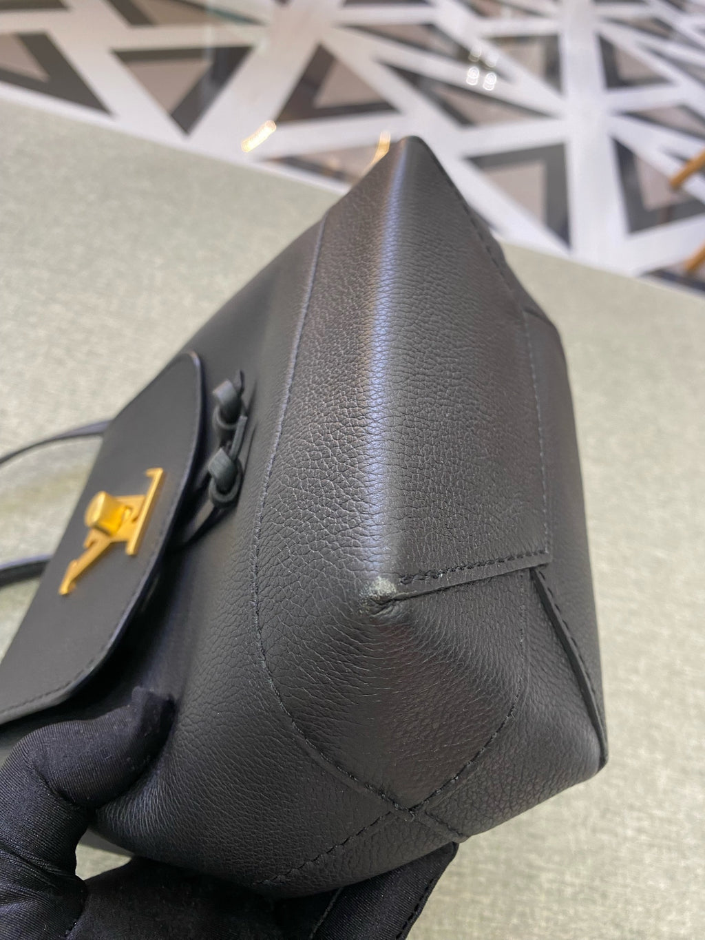 Louis Vuitton Black Backpack