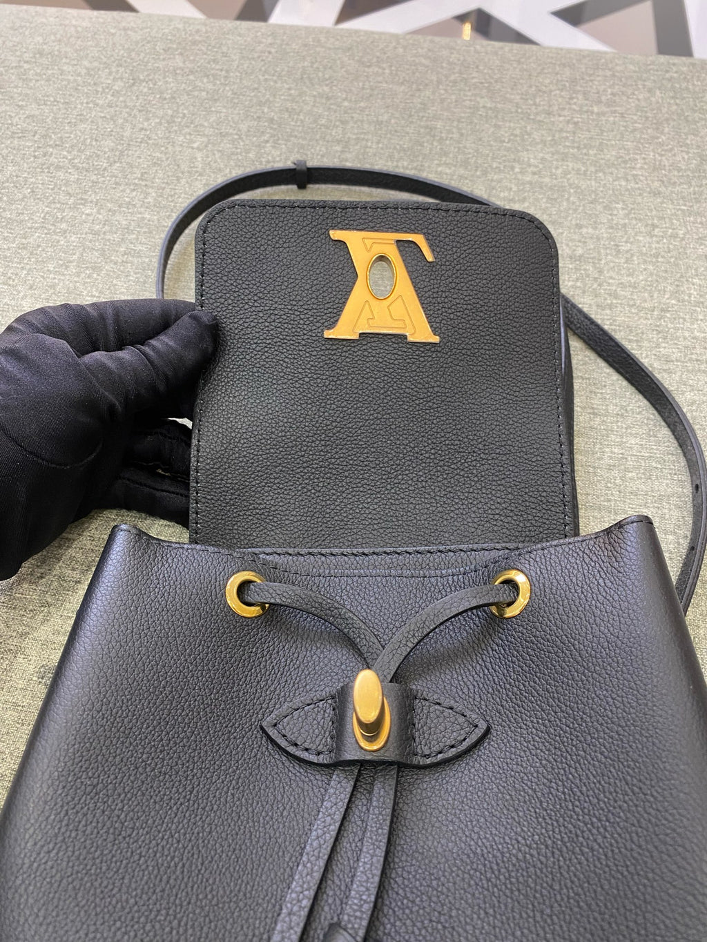 Louis Vuitton Black Backpack