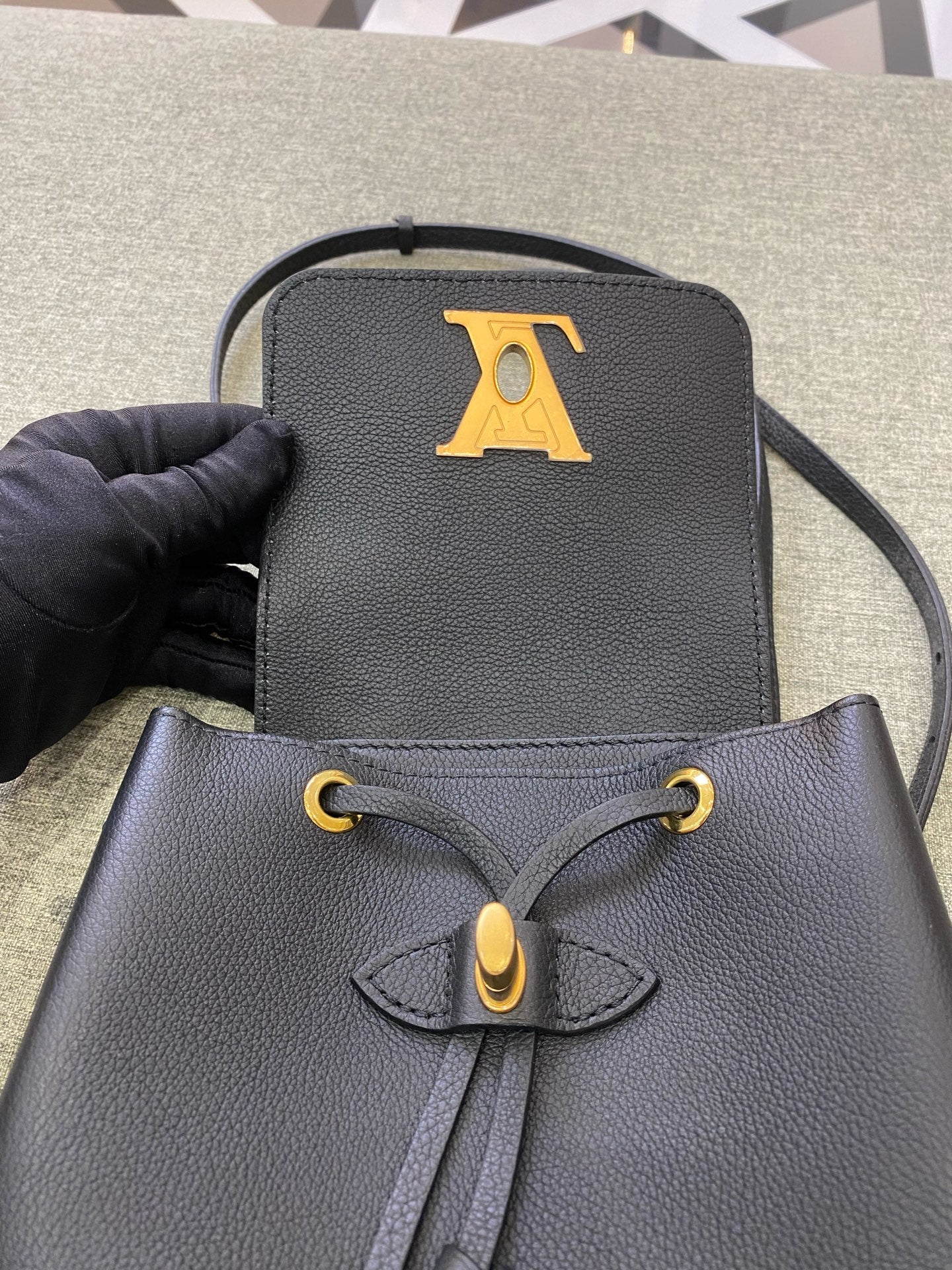 Louis Vuitton Black Backpack