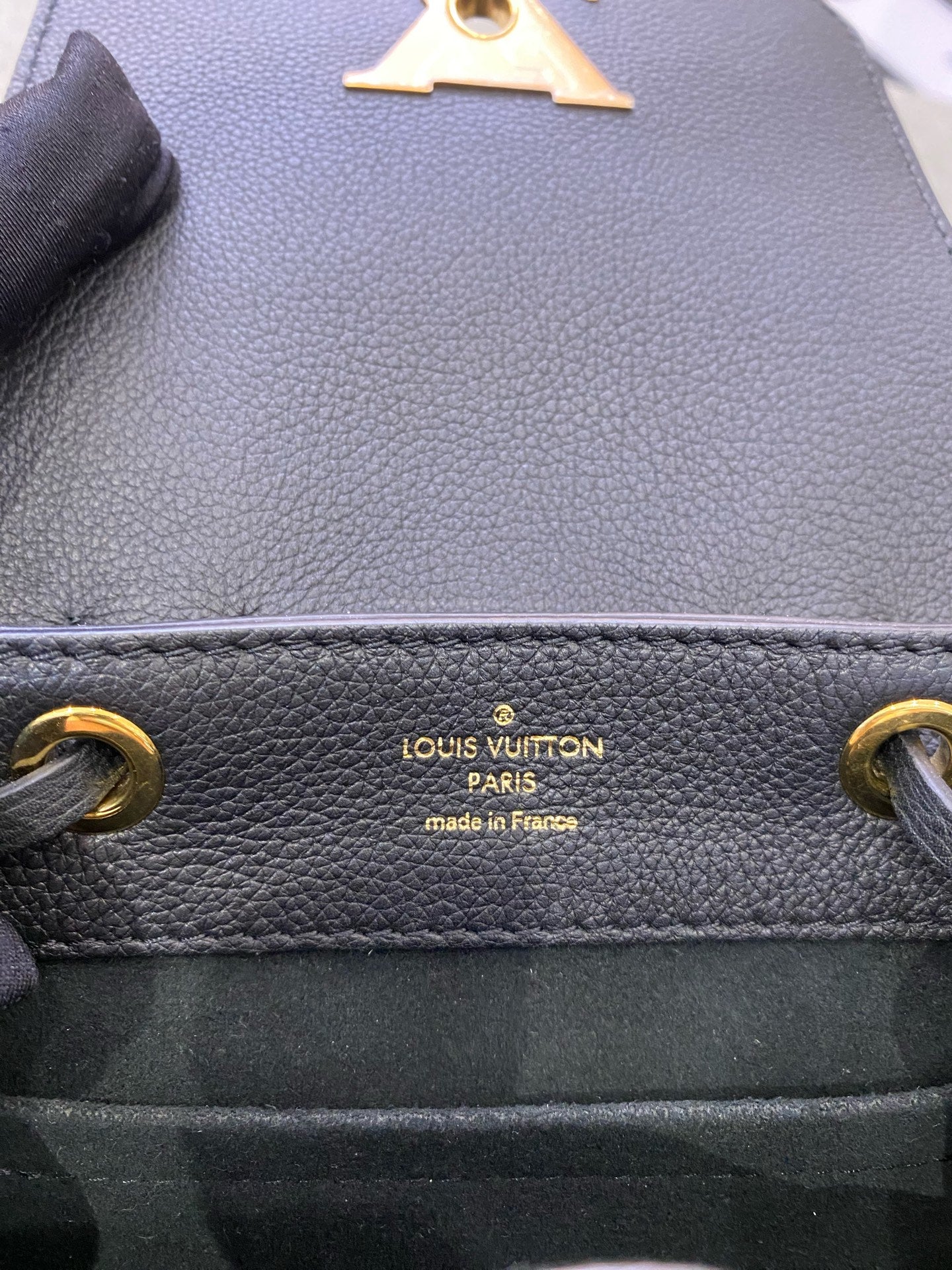 Louis Vuitton Black Backpack