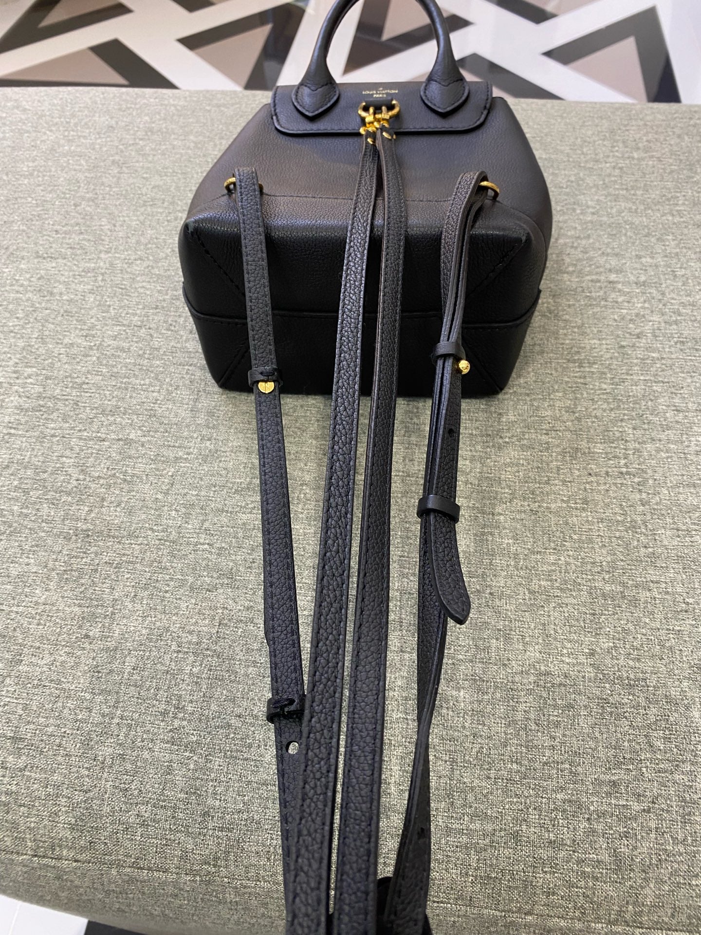 Louis Vuitton Black Backpack