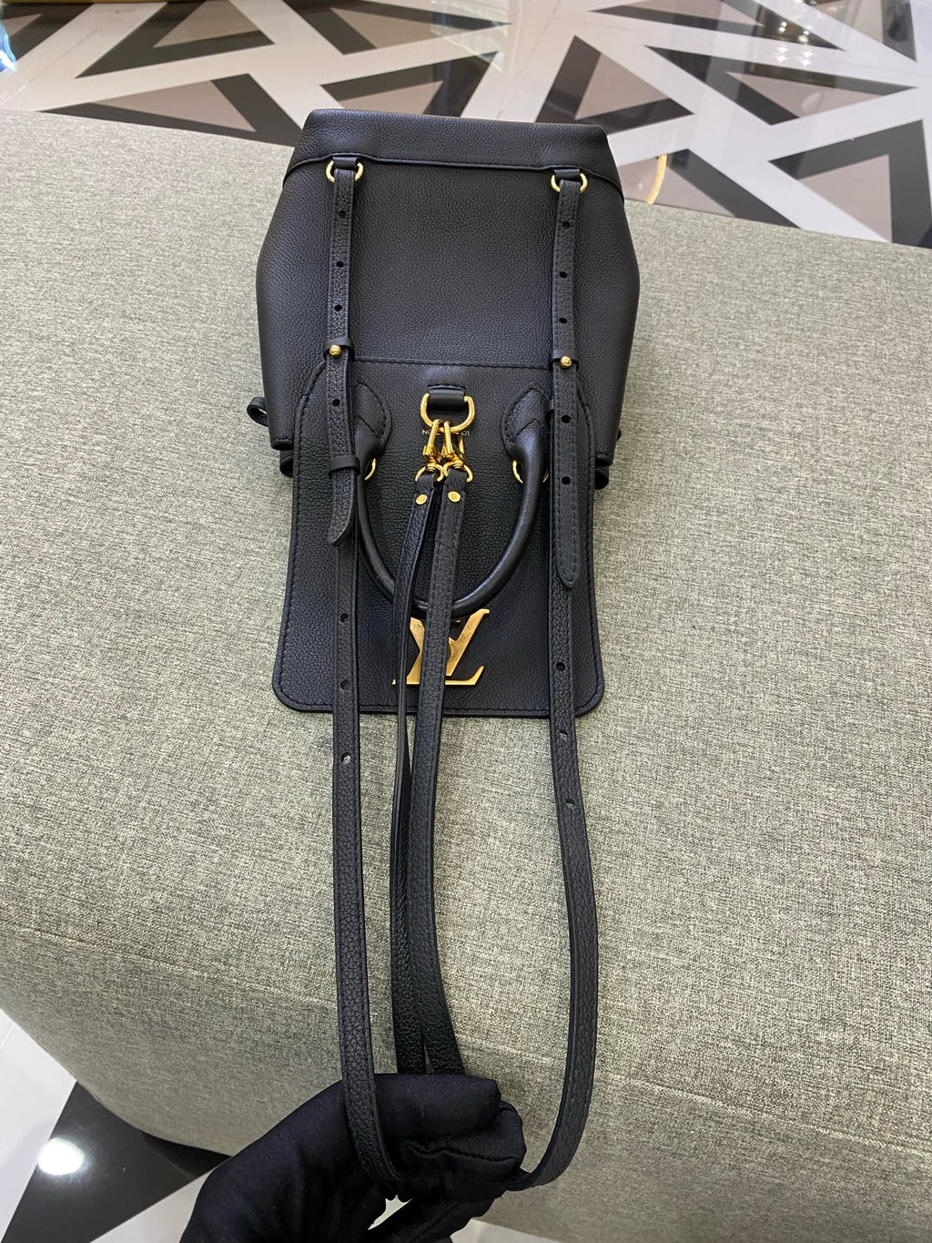 Louis Vuitton Black Backpack