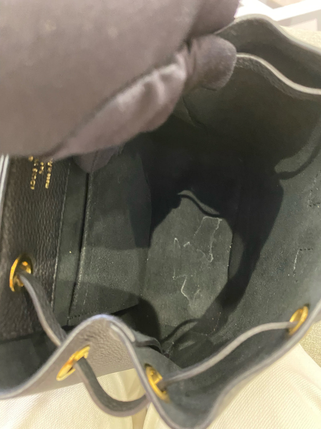 Louis Vuitton Black Backpack