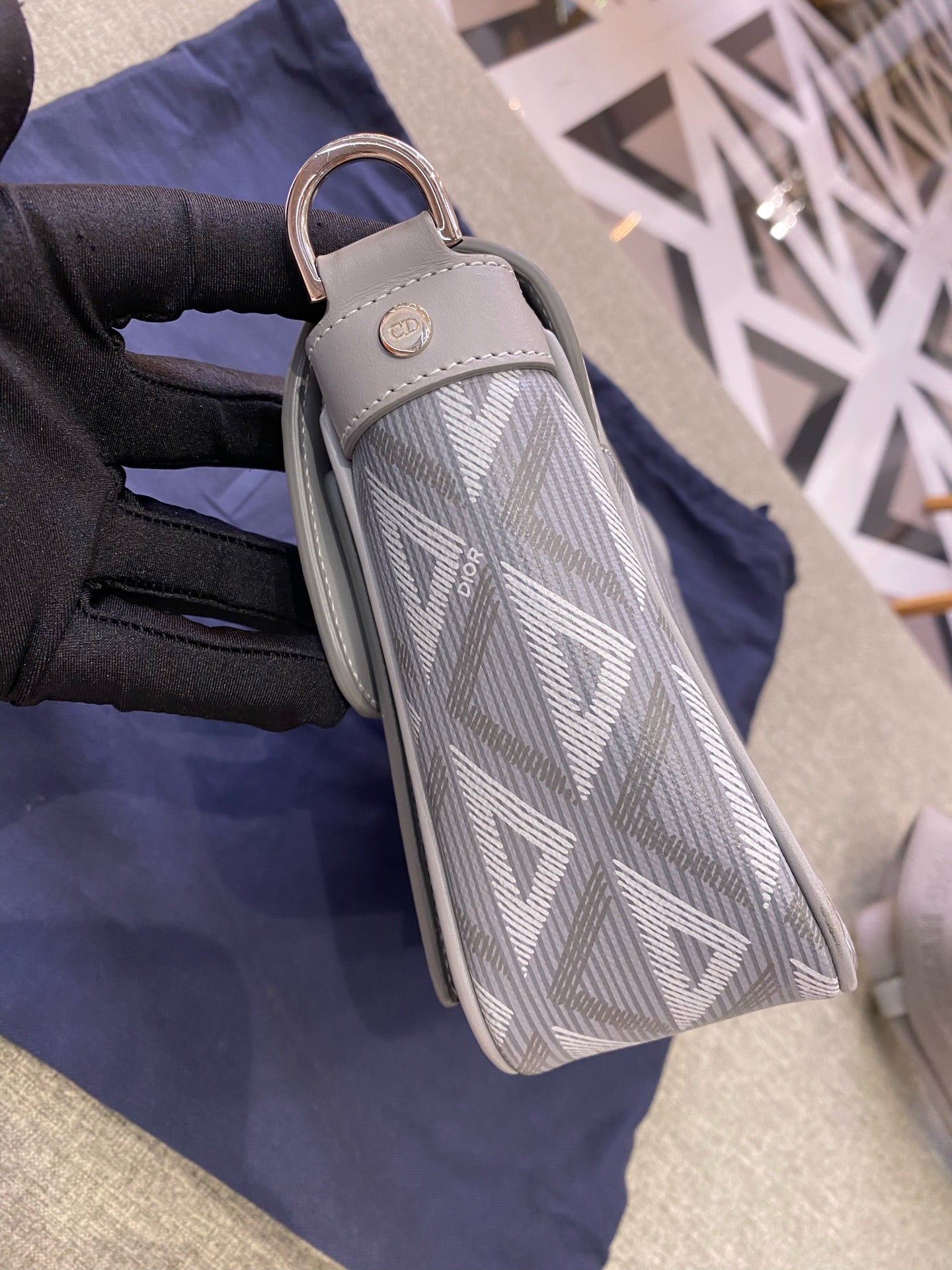 Dior Gray Crossbody