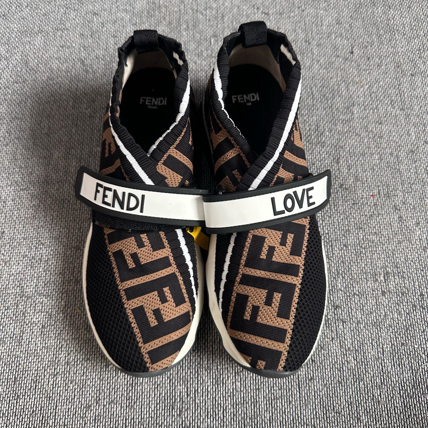 Fendi Black Athletic sneakers
